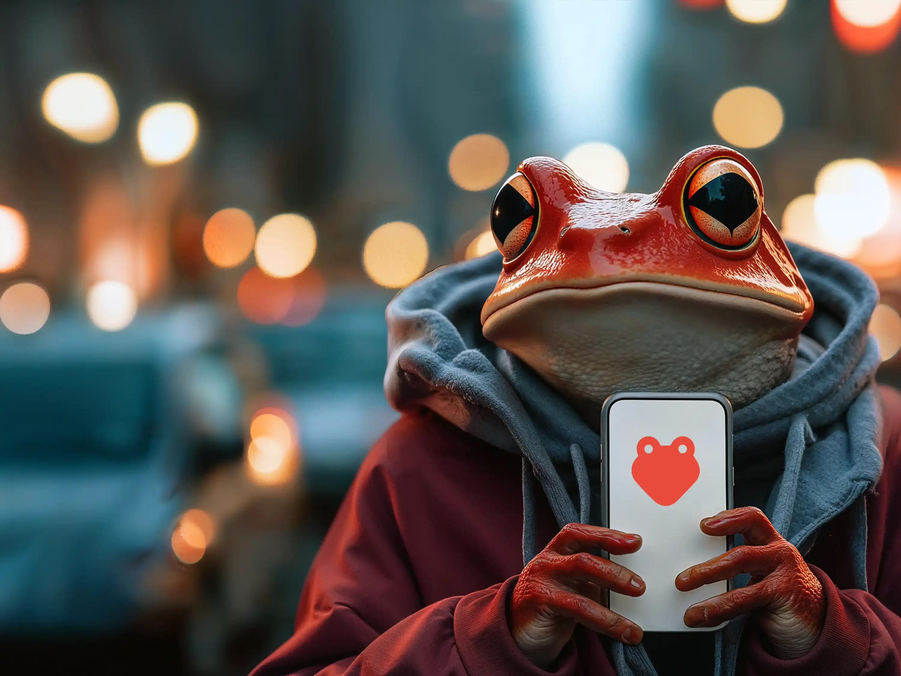 Background image for 'Let's talk' AI consulting banner