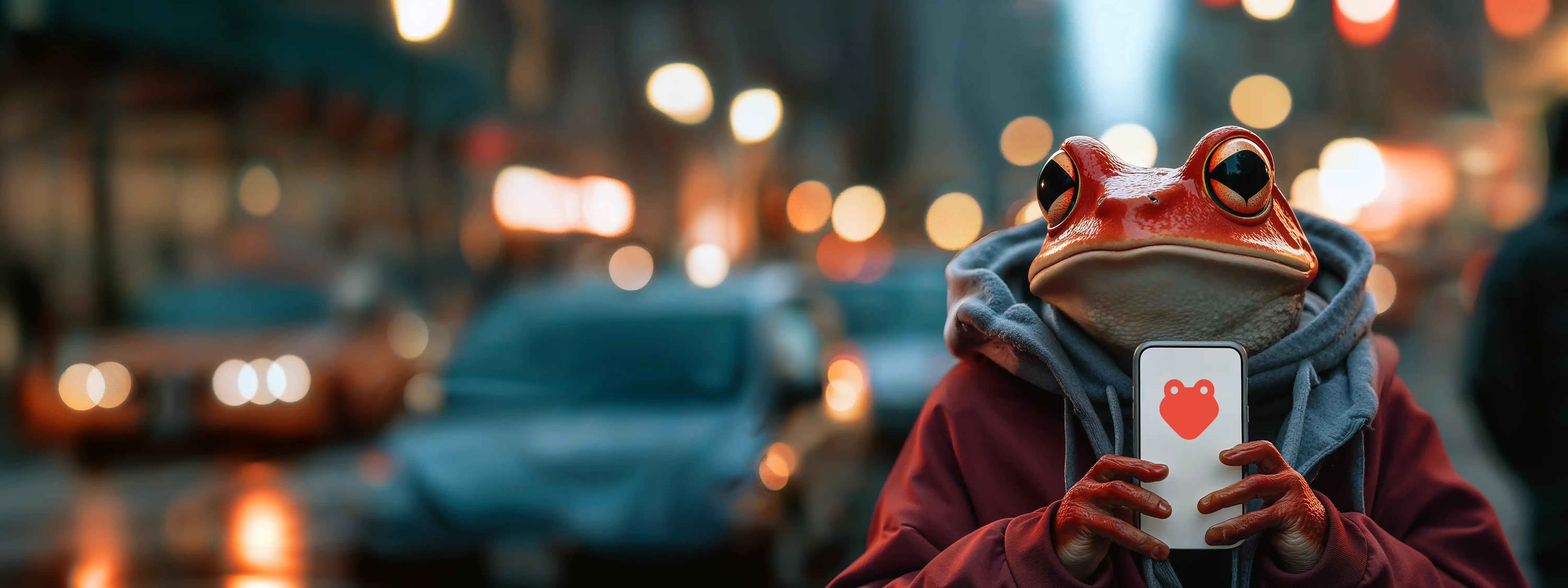 Background image for 'Let's talk' AI consulting banner